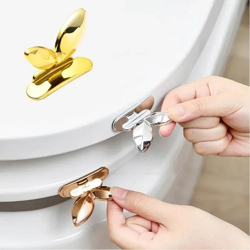 Stylish toilet seat lid lifter handles for modern bathroom decor
