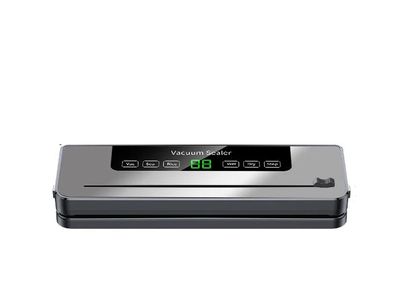 Electric Vacuum Sealer for Food Storage with Built-in Cutter