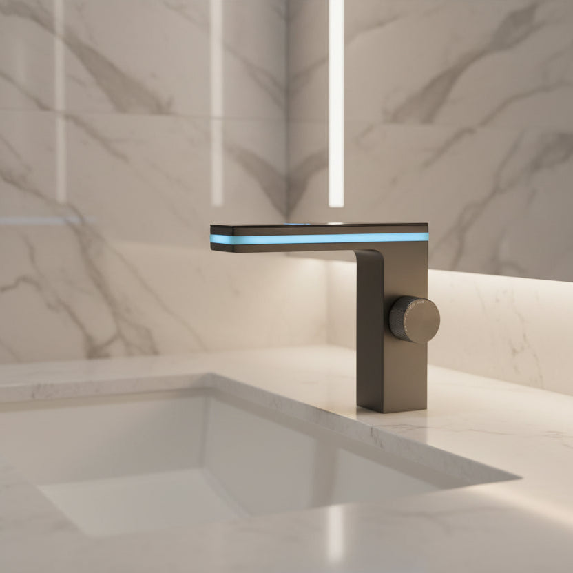 Bathroom Basin Mixer Tap – Digital Temperature Display