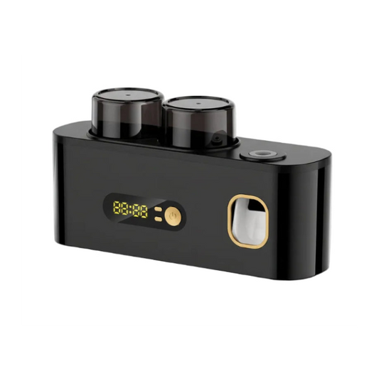 Wall Mounted Toothbrush Holder with UV Light and Warm Air Drying