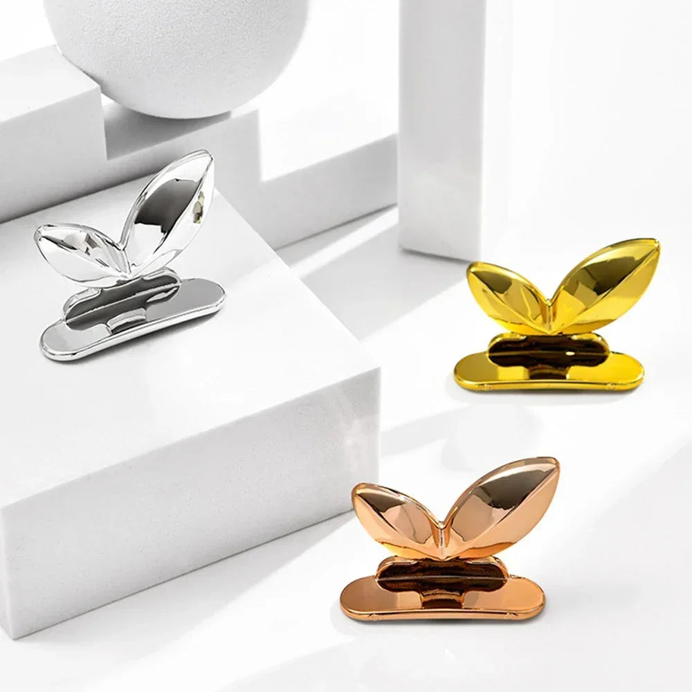 Toilet seat lid lifter handles in gold, silver and rose gold colours