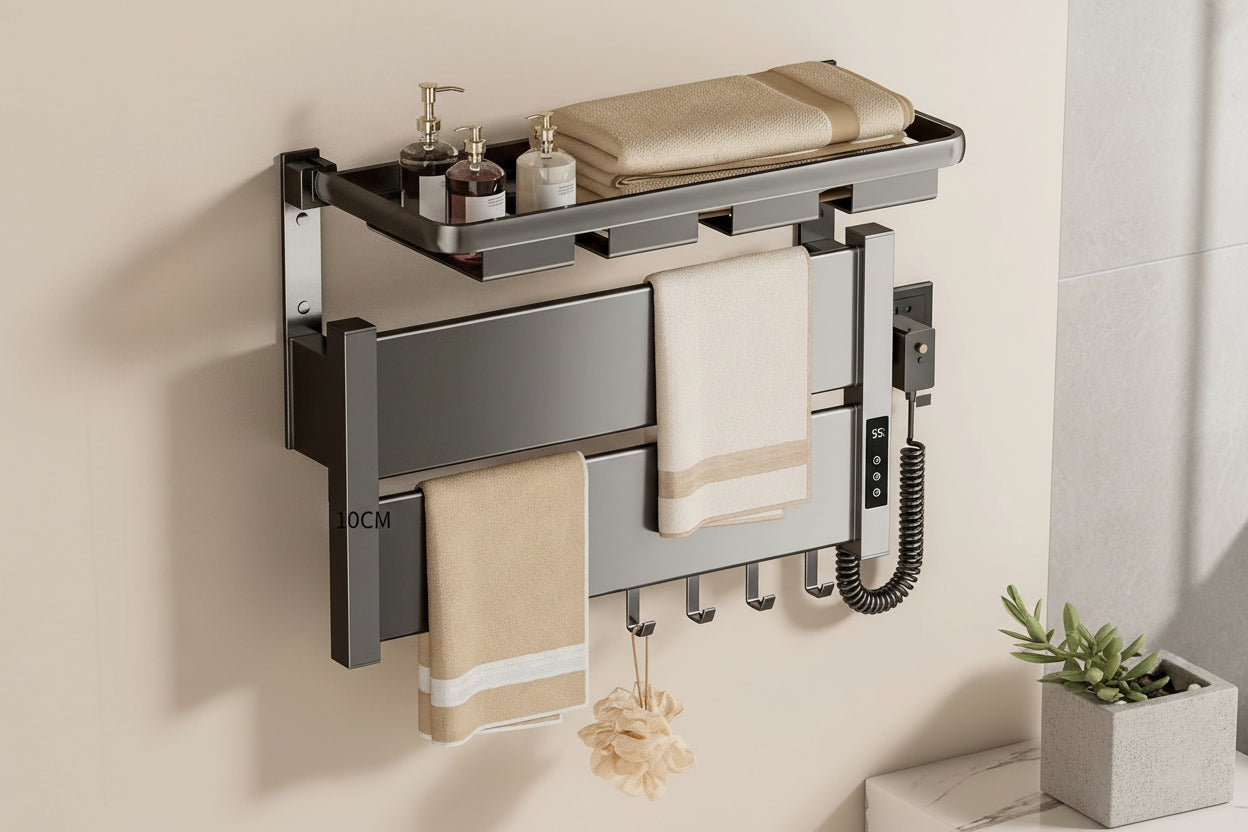 Electric Heated Towel Rail - Wall Mounted